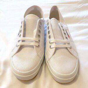 Superga 2750 White Canvas Sneaker